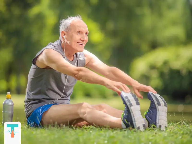 ورزش زانو برای سالمندان