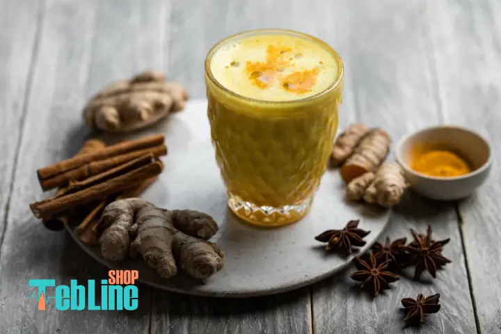 شیر طلایی (زردچوبه)