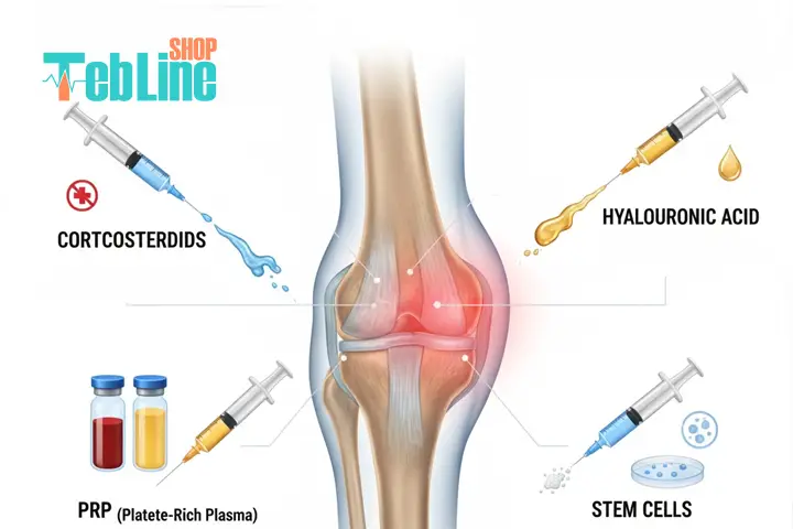 انواع آمپول برای درمان آرتروز زانو