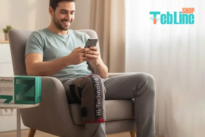 زانوبند زاپیامکس برای کاهش درد آرتروز مفصل زانو