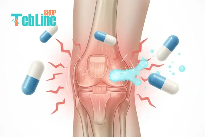 قرص خشکی زانو با دارو